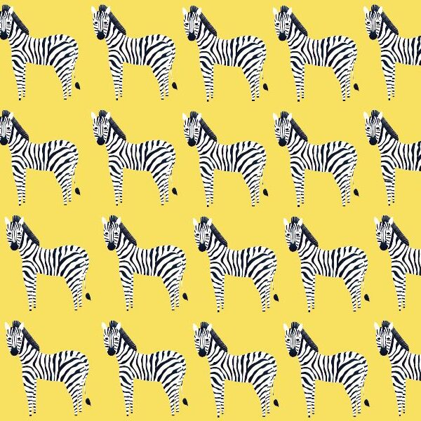 Can you spot the odd one out in 25 seconds? Challenge your visual perception IQ with this zebra series brain trainer!