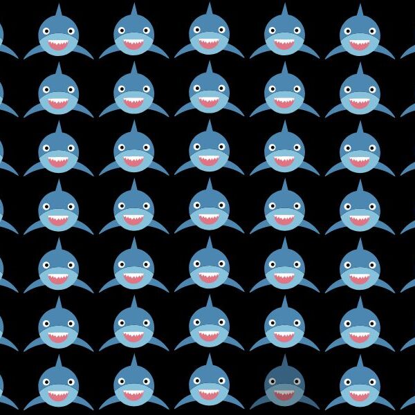 Can you spot the odd one out in 7 seconds? over 95% of people can't - take the ultimate shark IQ test now!