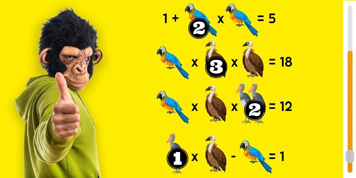 Brain Teaser: crack the code and challenge your logical thinking in 14 seconds to solve the animal equation!