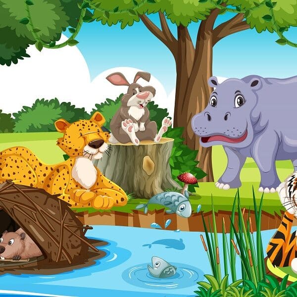 Can you spot the mistake in this captivating woodland animal scene? Beat the clock and prove your high IQ!