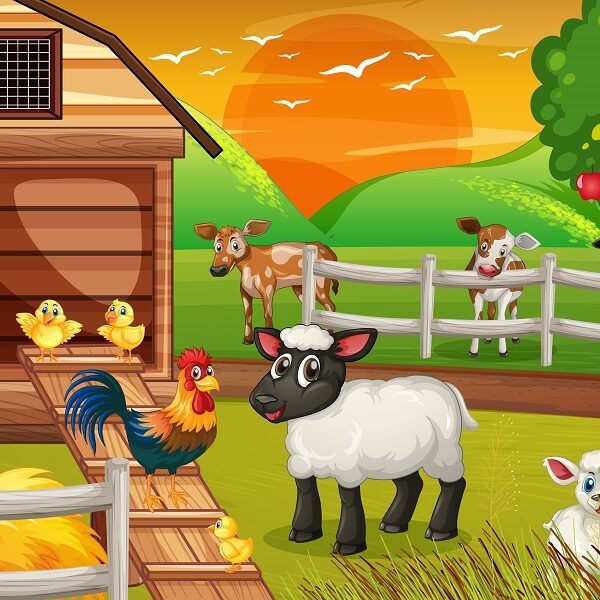 Can you spot the single difference in less than 7 seconds? Challenge your visual skills with this farmyard game!