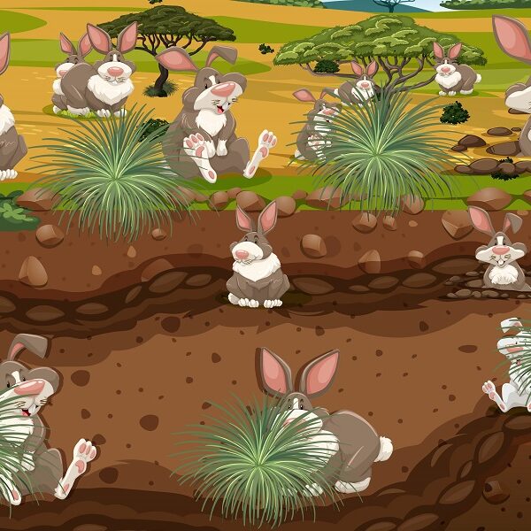 Brain teaser challenge: can you find all the rabbits in under 5 seconds? Beat the challenge now!