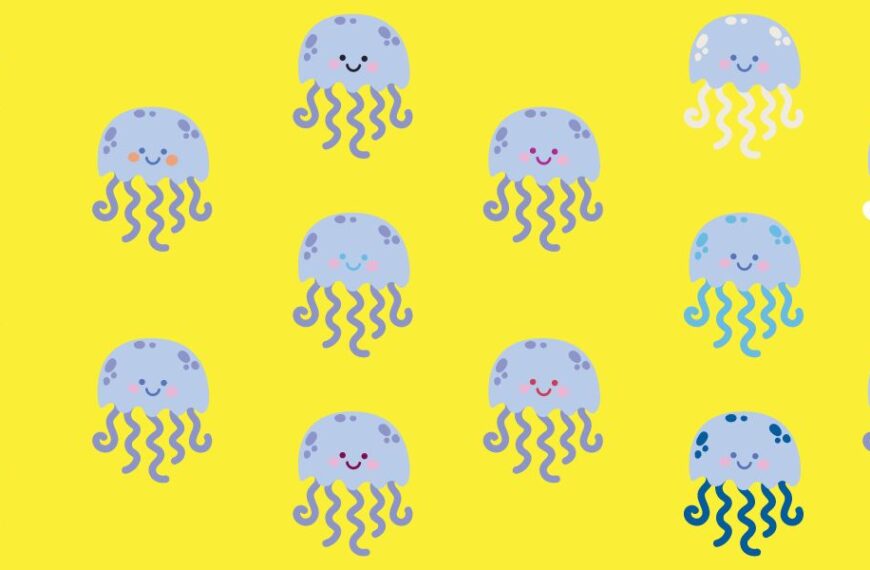 Can you spot the identical pair of jellyfish in less than 7 seconds? Only 5% of people can beat this brain teaser find the pair challenge!