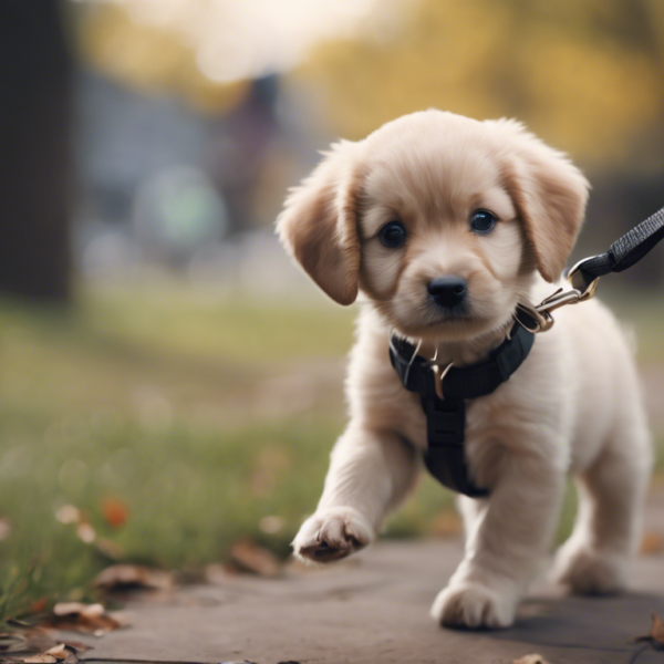 How do I teach my puppy to walk on a leash?